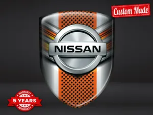 Nissan Pegatinas Logo Impresas Resistentes Premium Alta Calidad